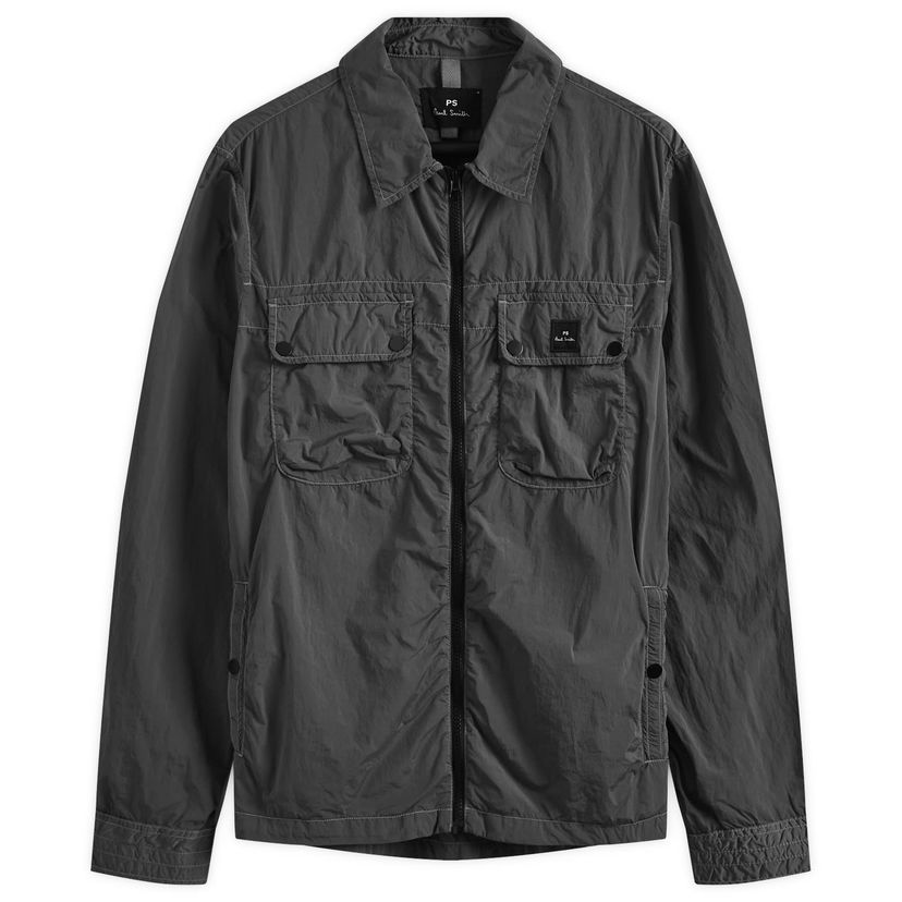 Вітровка Paul Smith PS by Paul Smith Zip-Front Nylon Jacket Сірий | M2R-023Z-N22158-79