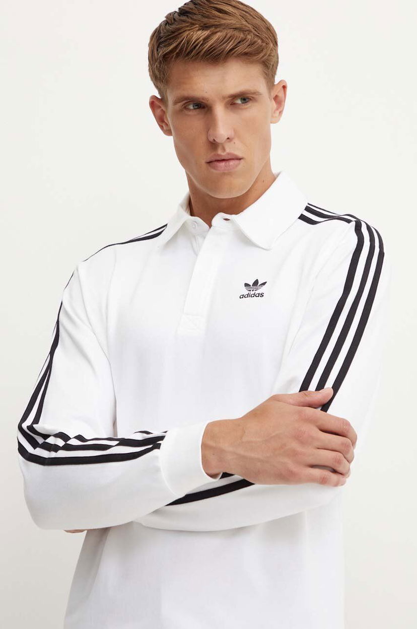 Футболка adidas Originals Long Sleeve T-Shirt білий | IZ2459