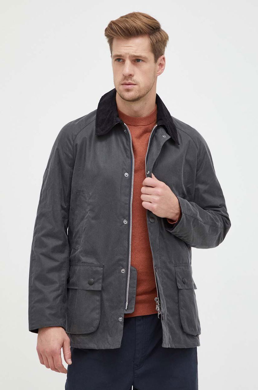 Куртка Barbour Ashby Wax Jacket Сірий | MWX0339