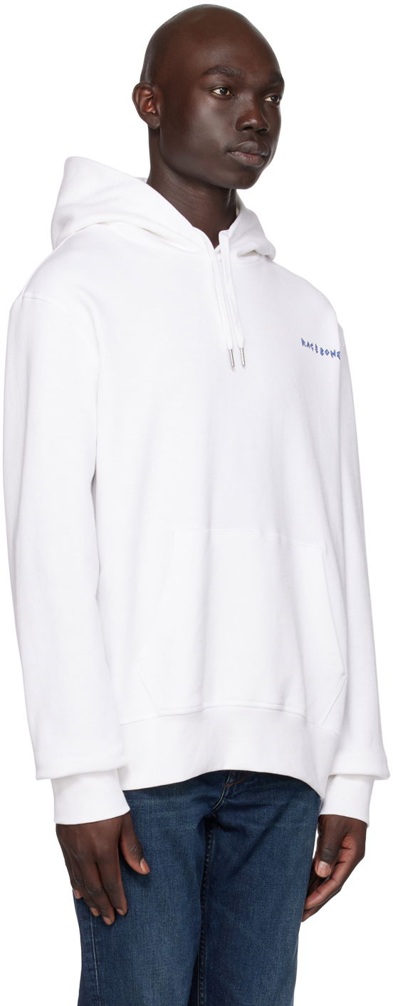 Світшоти rag & bone Rag & Bone Coffee Hoodie білий | MBC23HT040AP40, 1