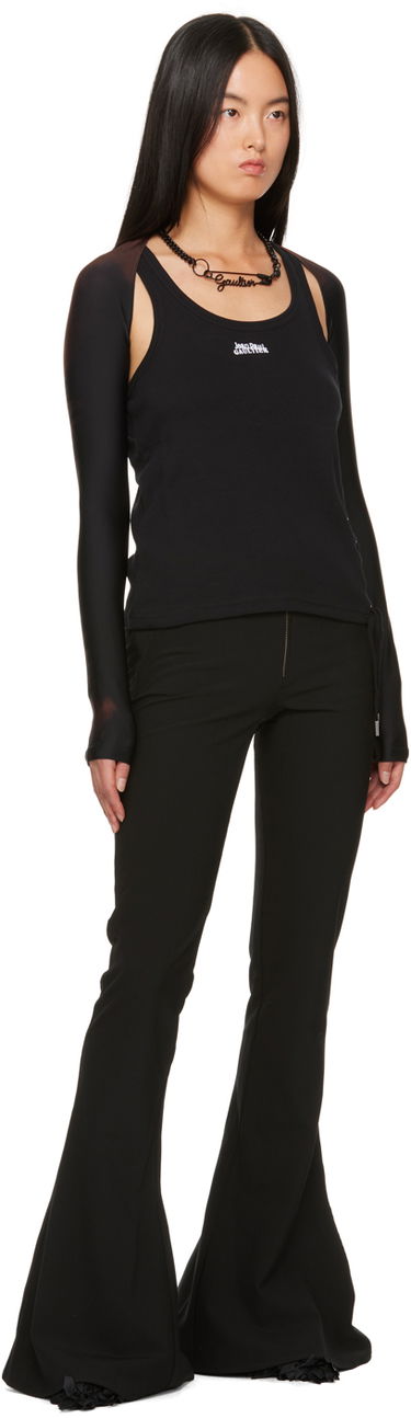 Безрукавка Jean Paul Gaultier Jean Paul Gaultier Open-Shoulder Top чорний | 23/15-F-TO105-J527-67, 3
