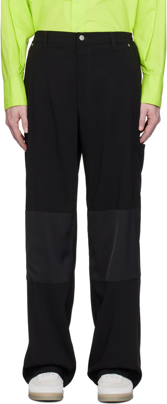 Штани Maison Margiela MM6 Pocket Trousers чорний | SH0KA0003 S78536