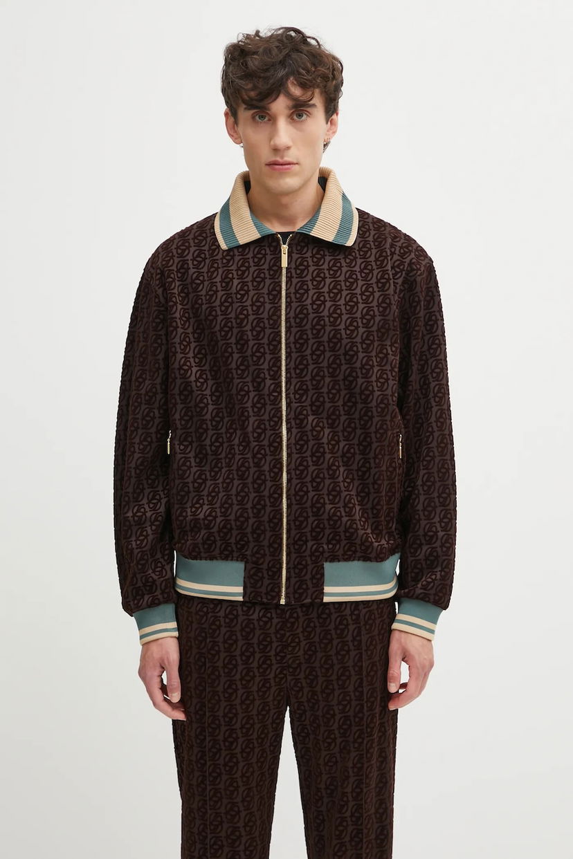 Світшоти Drôle de Monsieur Monogram Track Jacket Різнокольоровий | I.SJ008.PL159