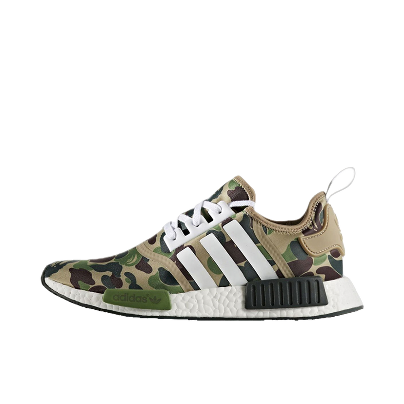 Кросівки та взуття adidas Originals Bape x NMD R1 Зелений | BA7326