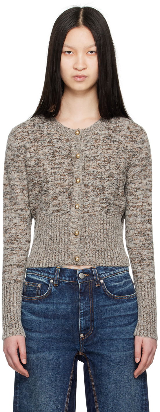 Cветр Stella McCartney Knit Cardigan Сірий | 6K07903S2501