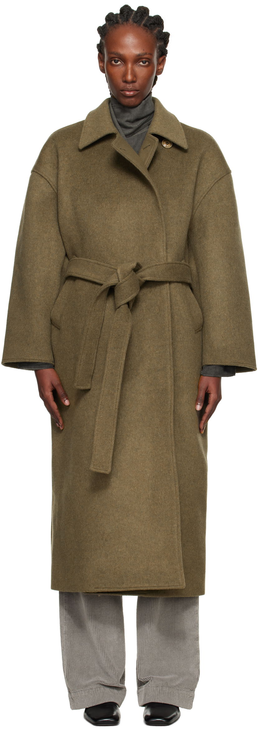 Пальто OUR LEGACY Our Legacy Court Coat Зелений | W4251CD