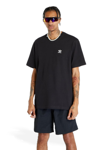 Футболка adidas Originals Back+Front Trefoil Boxy Tee чорний | II5760