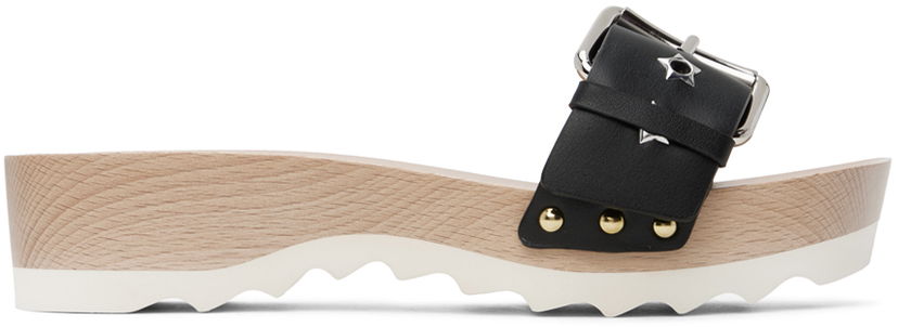 Кросівки та взуття Stella McCartney Elyse Platform Sandals чорний | 810385AP00P0