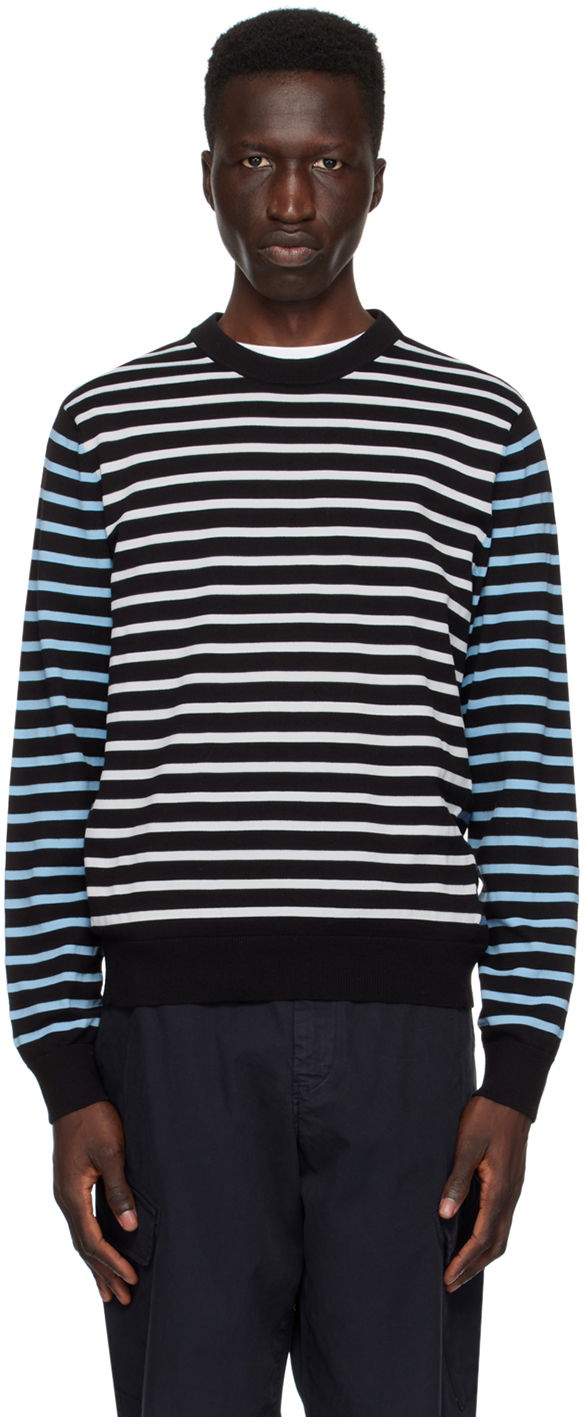 Cветр Paul Smith PS Paul Smith Striped Sweater чорний | M2R-580Y-M22070-79
