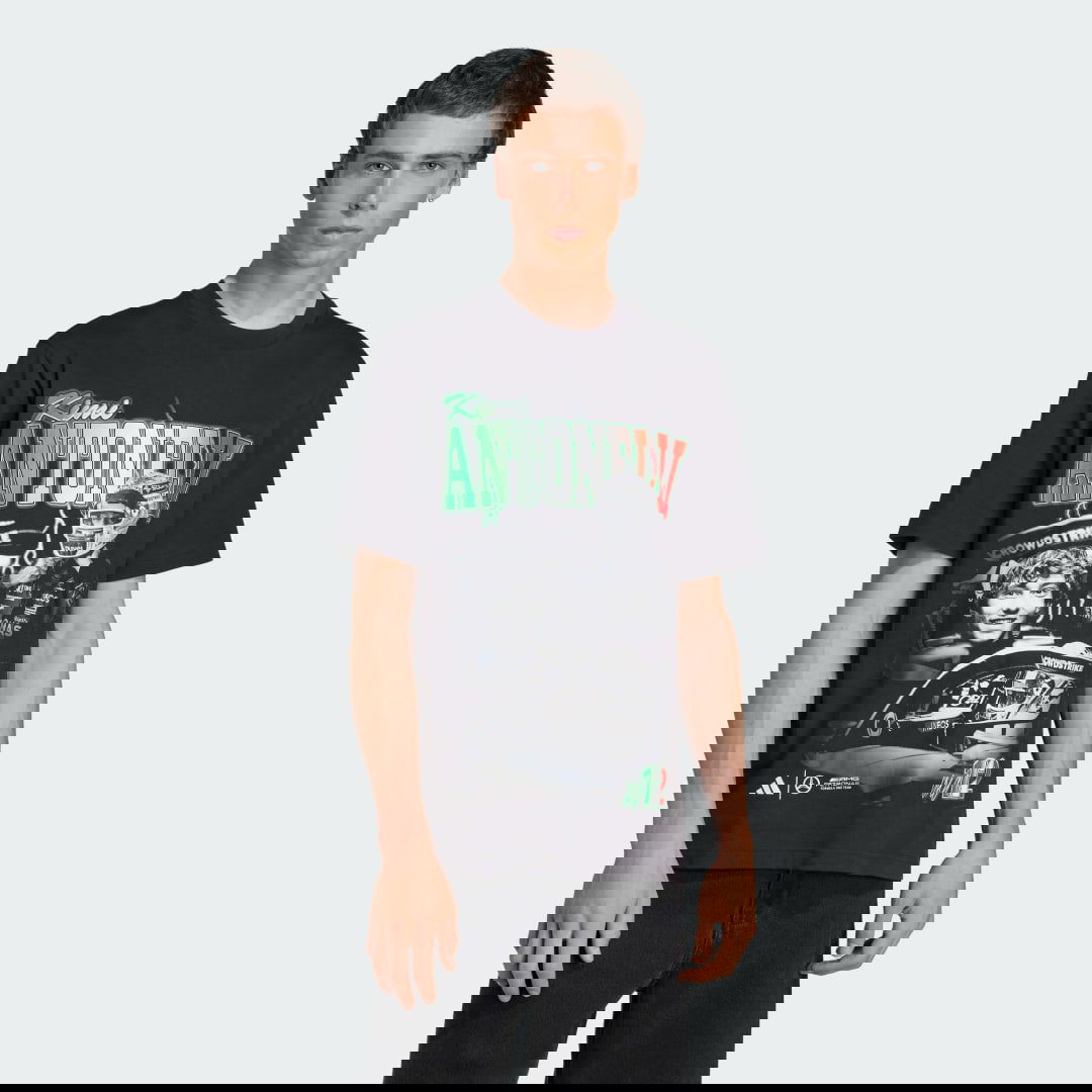 Футболка adidas Performance Mercedes-AMG Petronas Formula One Team Kimi Antonelli Graphic Tee чорний | KD7299, 0