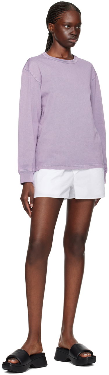 Шорти Alexander Wang Alexander Wang.t Button-Fly Shorts білий | 4WC2244370, 3