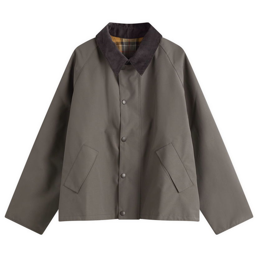 Вітровка Barbour Barbour OS Reversible Transporter Jacket Сірий | MCA0963CH72