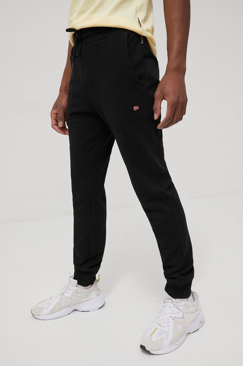 Спортивні штани Napapijri Men's Regular Fit Sweatpants чорний | NP0A4GBK0411