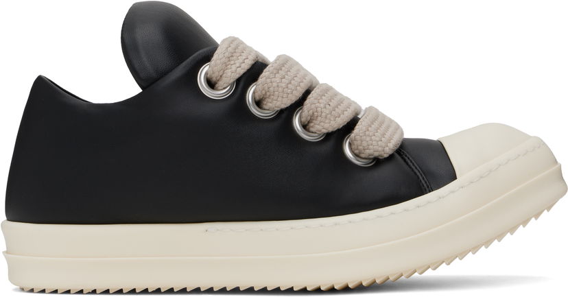 Кросівки та взуття Rick Owens Rick Owens Hollywood Jumbolace Low чорний | RU01E5893 LLPPW2