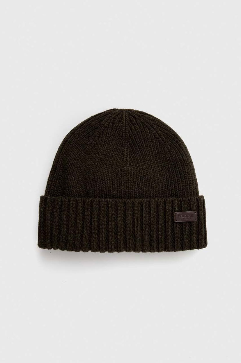 Шапка Barbour Knit Beanie Зелений | MHA0449
