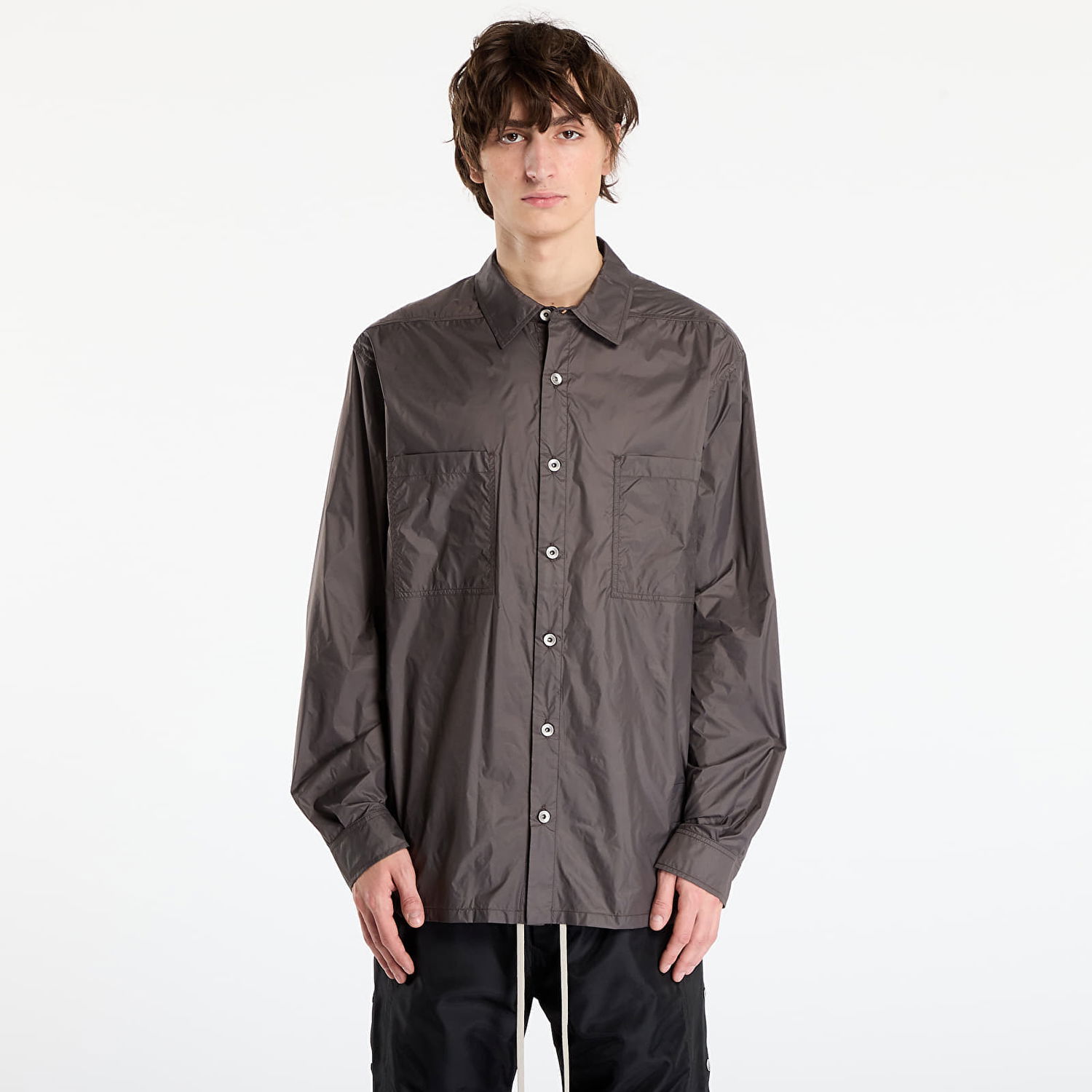 Сорочка Rick Owens Rick Owens DRKSHDW Jumbo Outershirt Сірий | DU02E7299 NP 94, 0