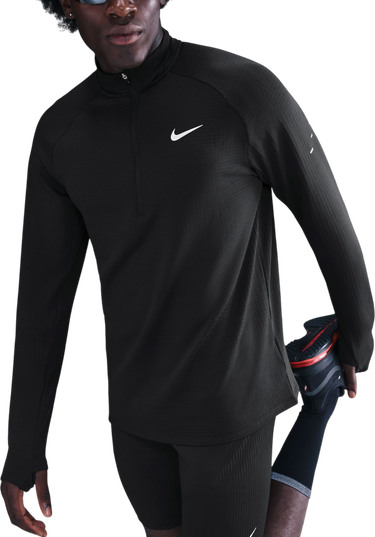 Футболка Nike Stride Running Top Half-Zip чорний | hv2707-010, 0