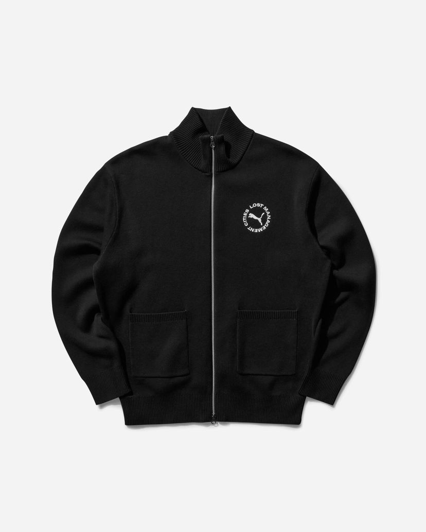 Куртка Puma Full-Zip Jacket With Pockets чорний | 626566-01