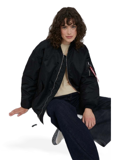 Куртка Alpha Industries MA-1 Bomber Jacket чорний | 108010.03