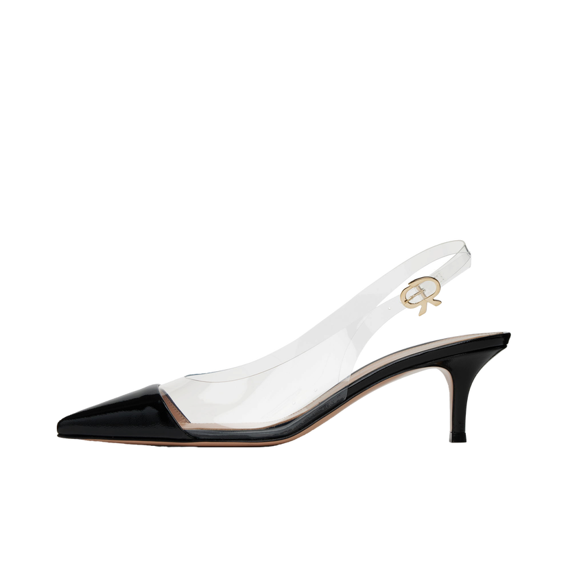 Кросівки та взуття Gianvito Rossi Sling Pumps чорний | G95595-55RIC-NUG