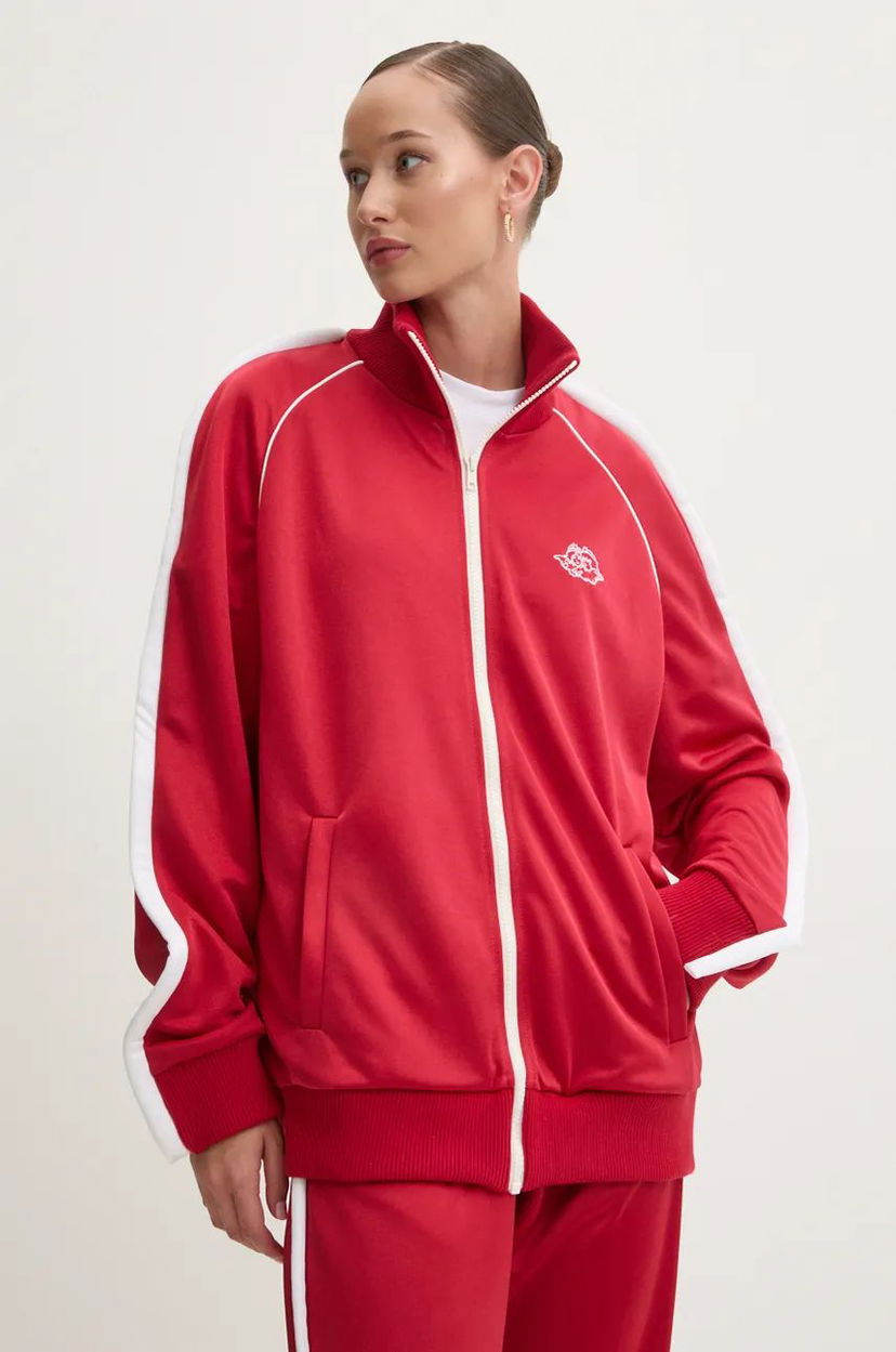 Світшоти Fiorucci Fiorucci Applique Track Jacket Червоний | U01FMSZI270PL01RD01