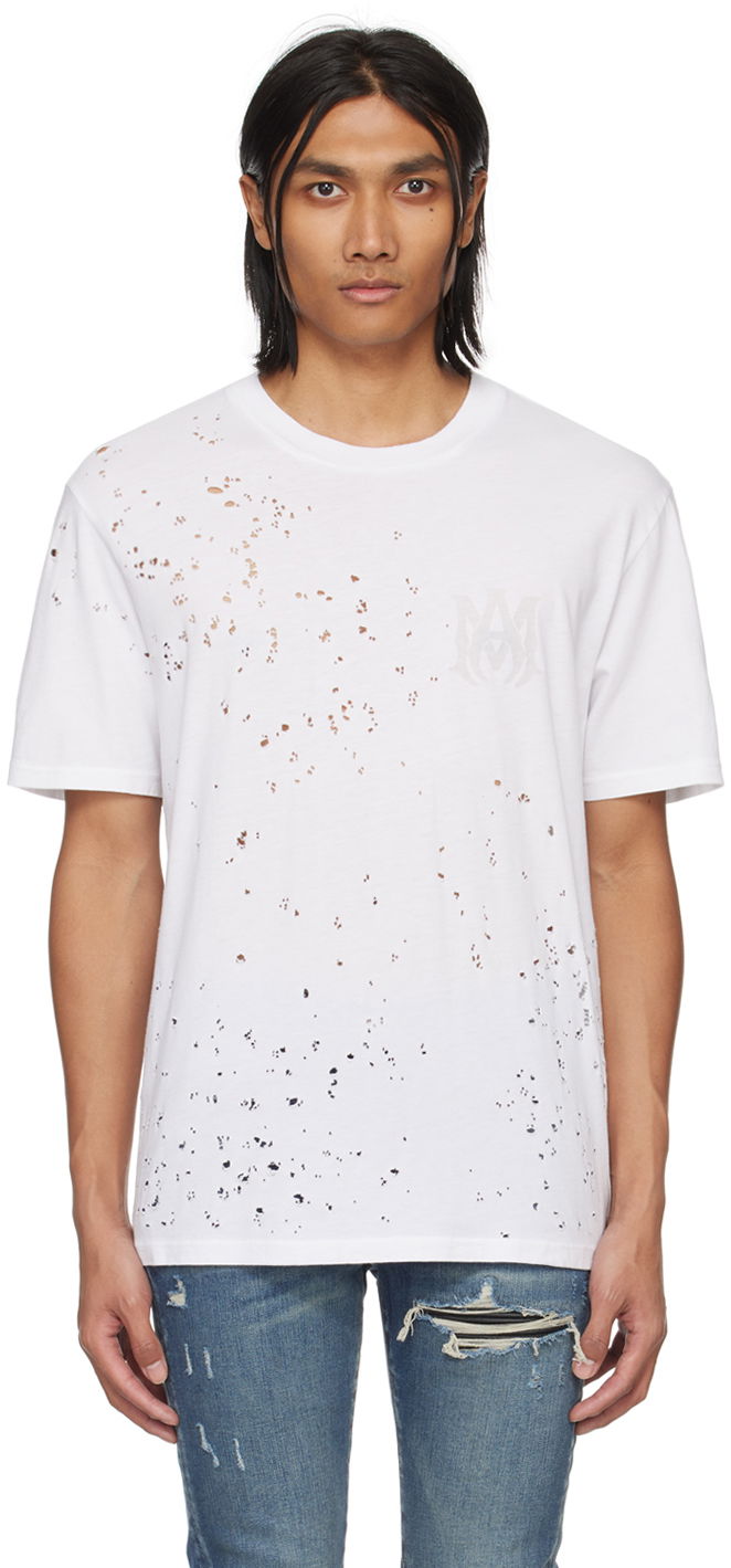 Футболка AMIRI Shotgun T-Shirt білий | AMJYTE1002