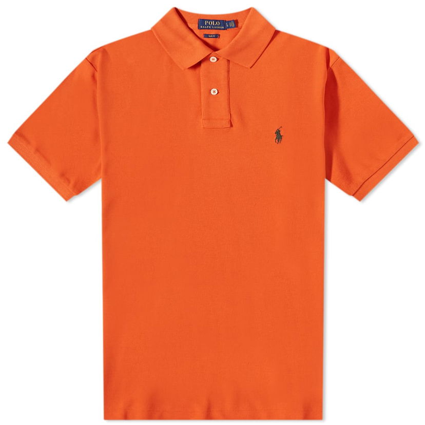 Сорочка поло Polo by Ralph Lauren Ralph Lauren Slim Fit Polo Помаранчевий | 710536856296
