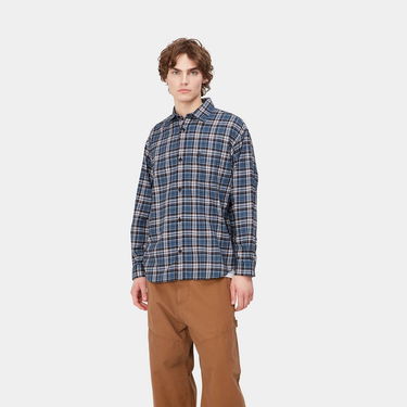 Сорочка Carhartt WIP L/S Yuma Shirt Синій | I031362_1EH_XX, 1