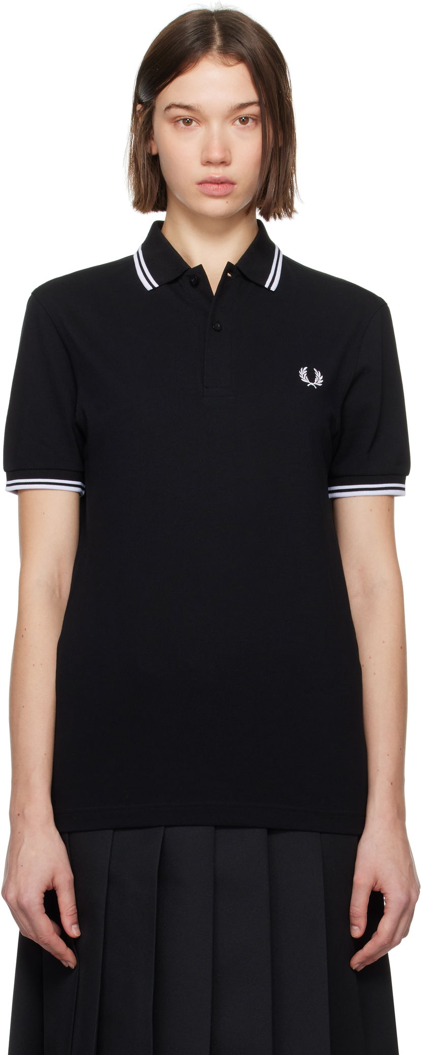 Сорочка поло Comme des Garçons 'Strong Will' Polo Shirt чорний | FN-T502-W24
