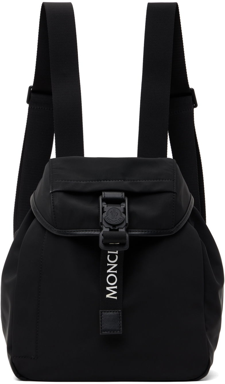 Рюкзак Moncler Nylon Drawstring Backpack чорний | J209B5A00003M3873