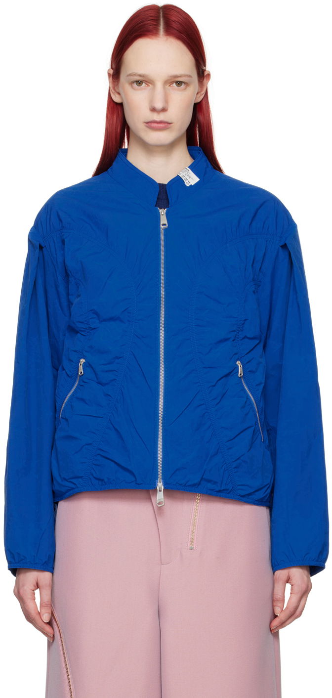 Куртка бомбер ADER ERROR Zequo Bomber Jacket Синій | BN01SSJK0809BL