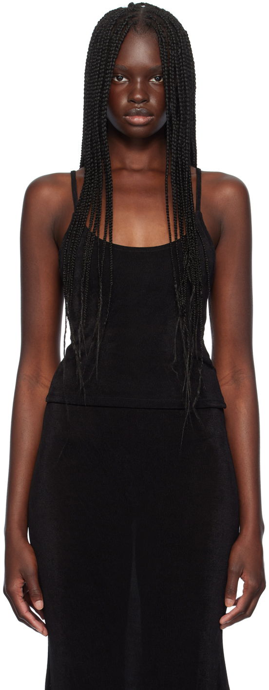 Безрукавка GUIZIO Guizio Ira Fitted Camisole чорний | P24116K066