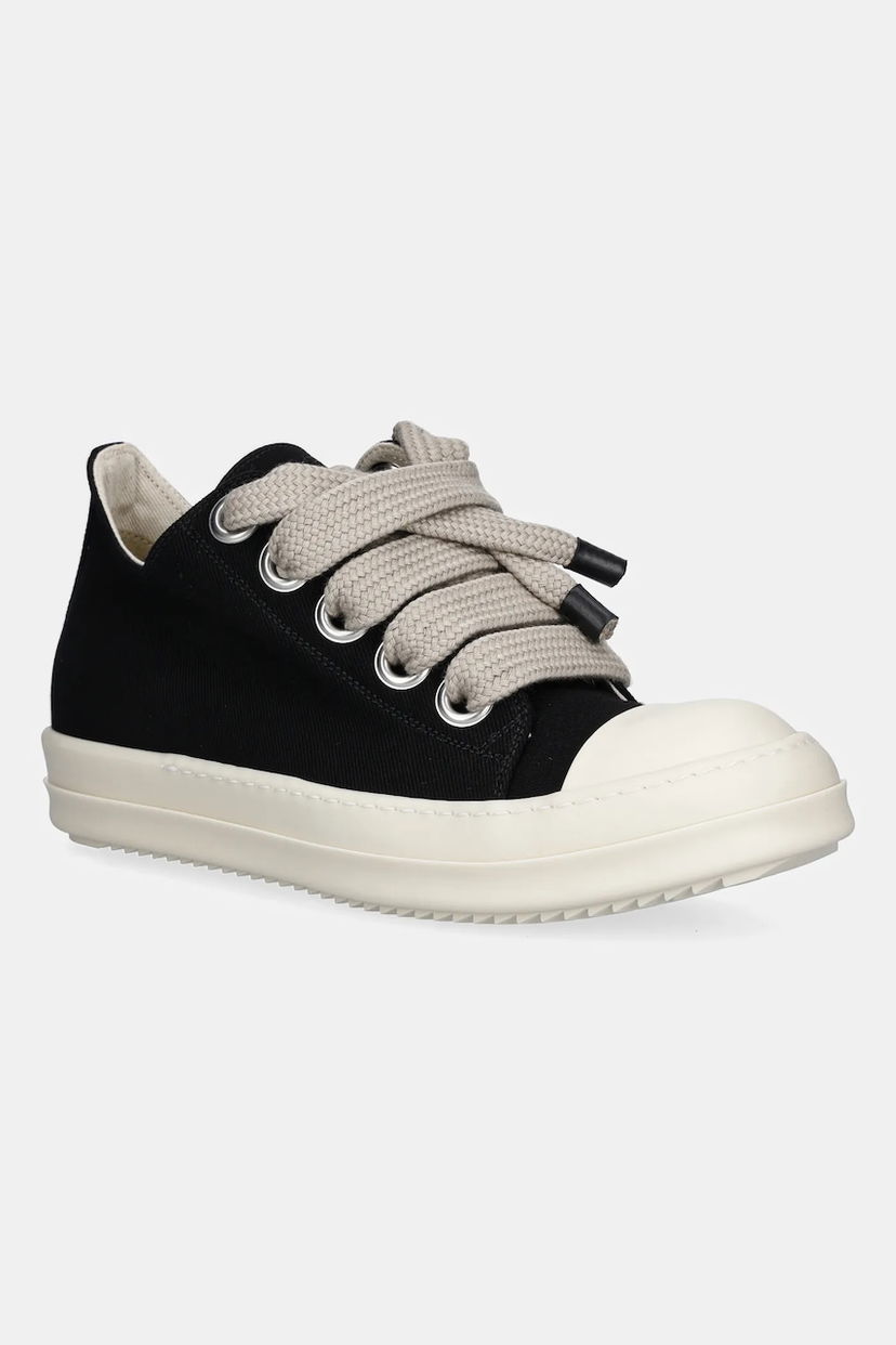 Кросівки та взуття Rick Owens Rick Owens DRKSHDW Jumbolace Low чорний | DU02E7819.DOW2