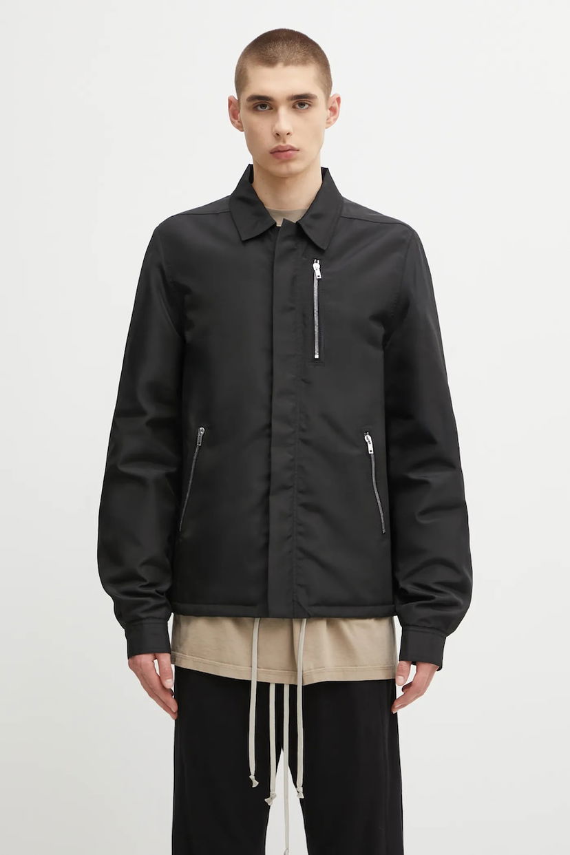Куртка Rick Owens Rick Owens DRKSHDW Zipfront Jacket чорний | DU02E7775.NCV