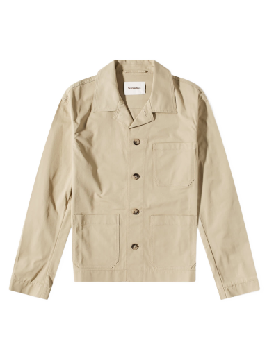 Куртка Nanushka Nanuskha Saon Chore Jacket бежевий | NM23RSOW01284