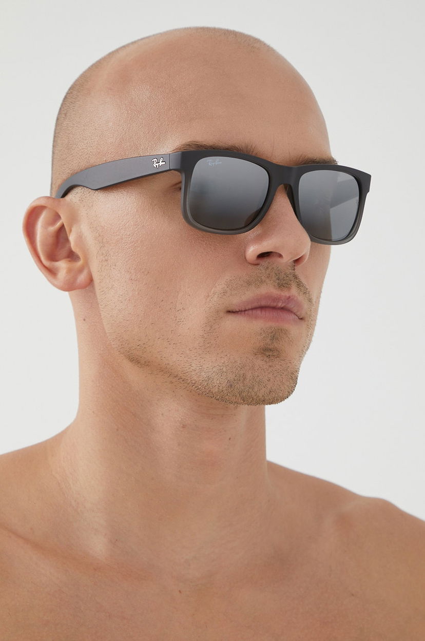 Сонцезахисні окуляри Ray-Ban Ray-Ban JUSTIN Sunglasses чорний | 0RB4165.852/88