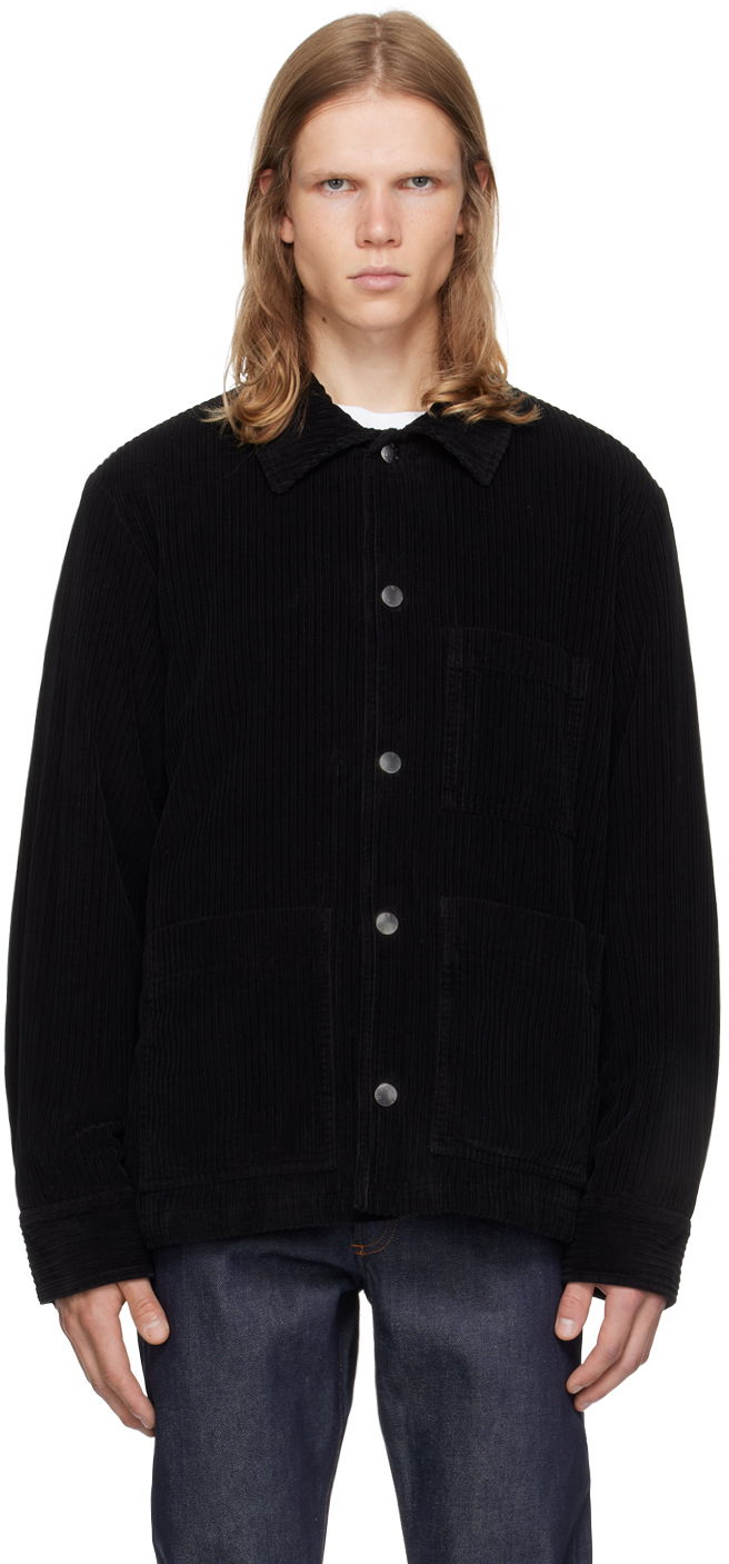 Куртка A.P.C. Black Emile Jacket чорний | COEZQ-H02713