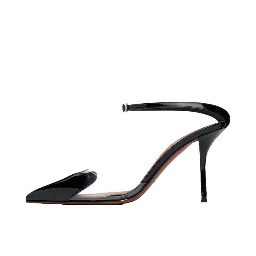 Кросівки та взуття Alaïa Patent Leather & PVC Pumps чорний | AA3E051CK150