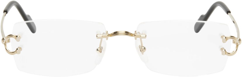 Сонцезахисні окуляри Cartier Cartier Décor C Classique Rimless Glasses Металік | CT0563O-001
