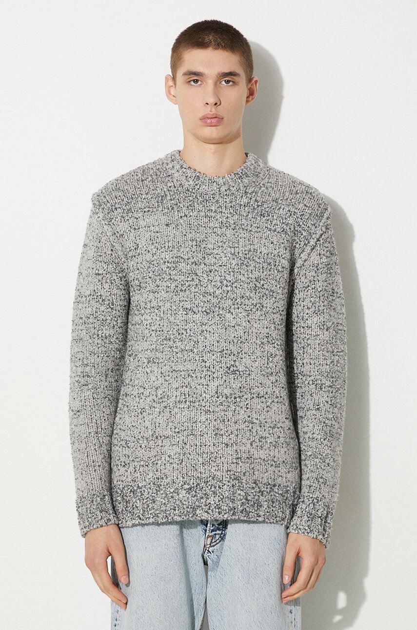 Cветр Samsoe Samsoe Samsoe Samsoe Warm Wool Sweater Сірий | M23300086, 0