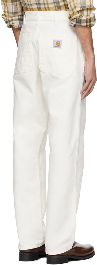 Штани Carhartt WIP Simple Canvas Trousers білий | I031220, 2