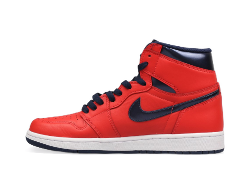 Обмежене видання Jordan Air Jordan 1 Retro High OG "David Letterman" Червоний | 555088-606
