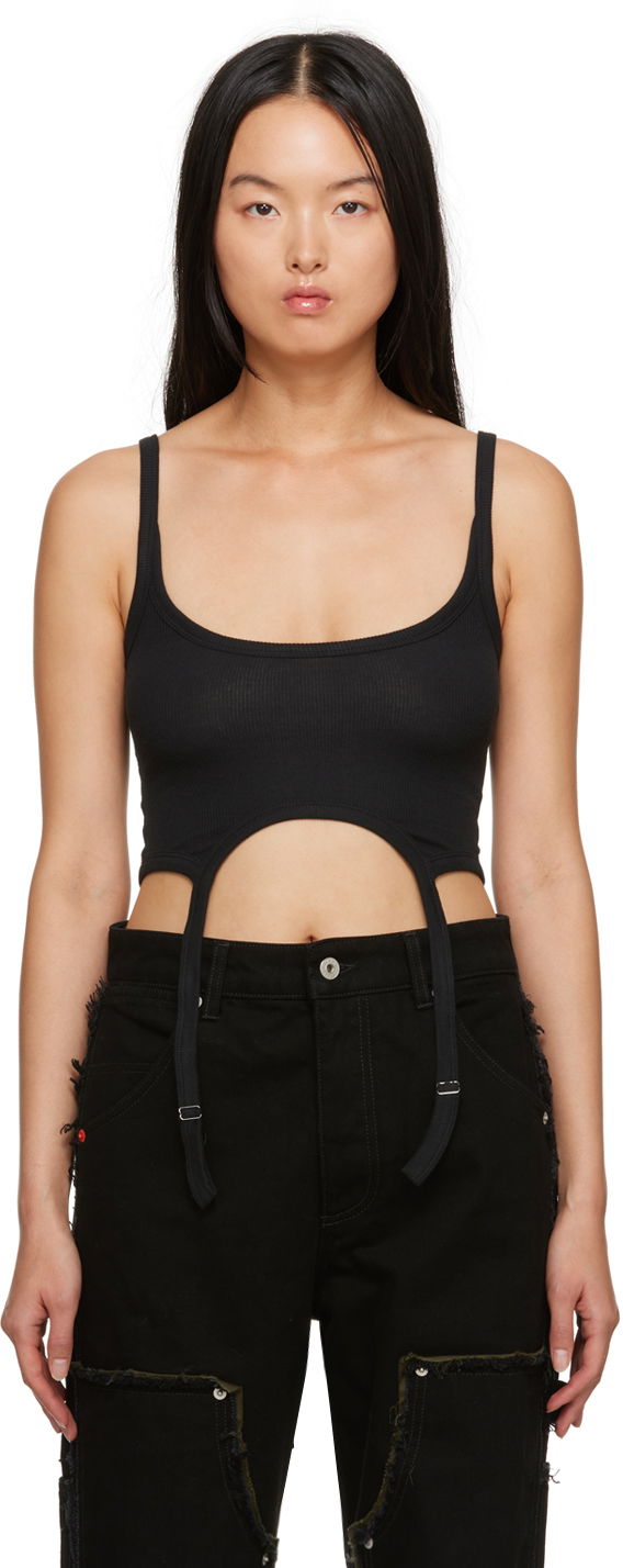 Безрукавка HERON PRESTON Hooks Tank Top чорний | HWAC005F23JER0011000, 0