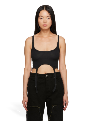 Безрукавка HERON PRESTON Hooks Tank Top чорний | HWAC005F23JER0011000