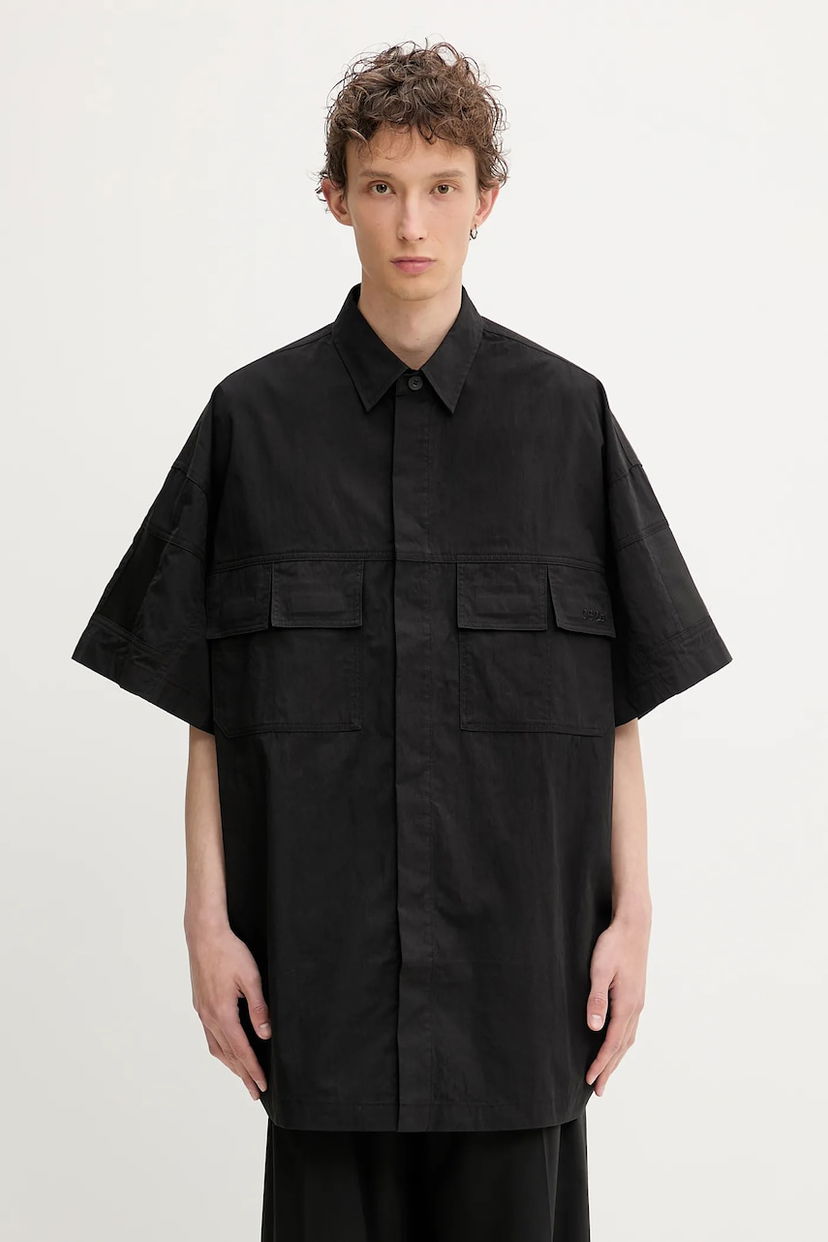 Сорочка 032C 032C 'My Own Mind' Relaxed Fit Shirt чорний | S25.MRW.1301.000