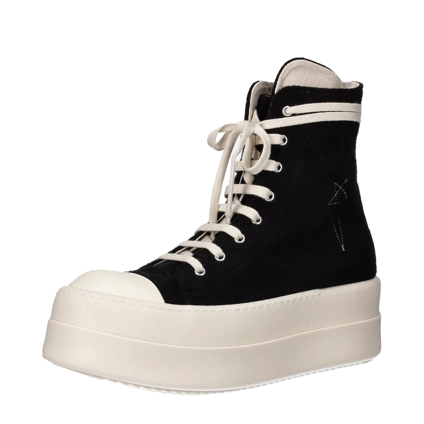 Кросівки та взуття Rick Owens Rick Owens DRKSHDW Double Bumper чорний | DU02E7831.BMOEM8