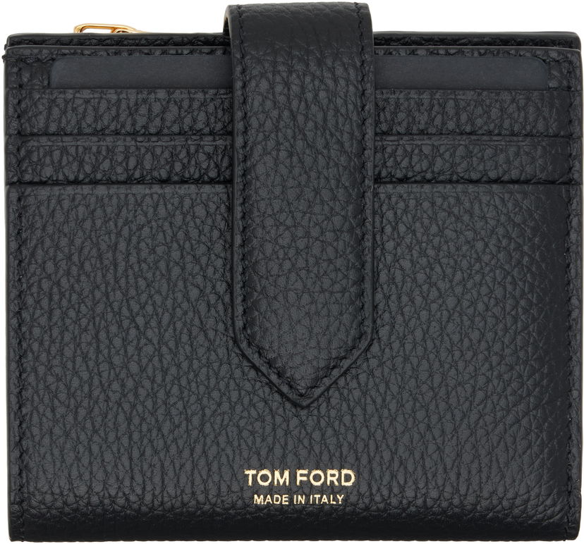 Гаманець Tom Ford Tom Ford Soft Grain Leather Wallet чорний | Y0399-LCL158G