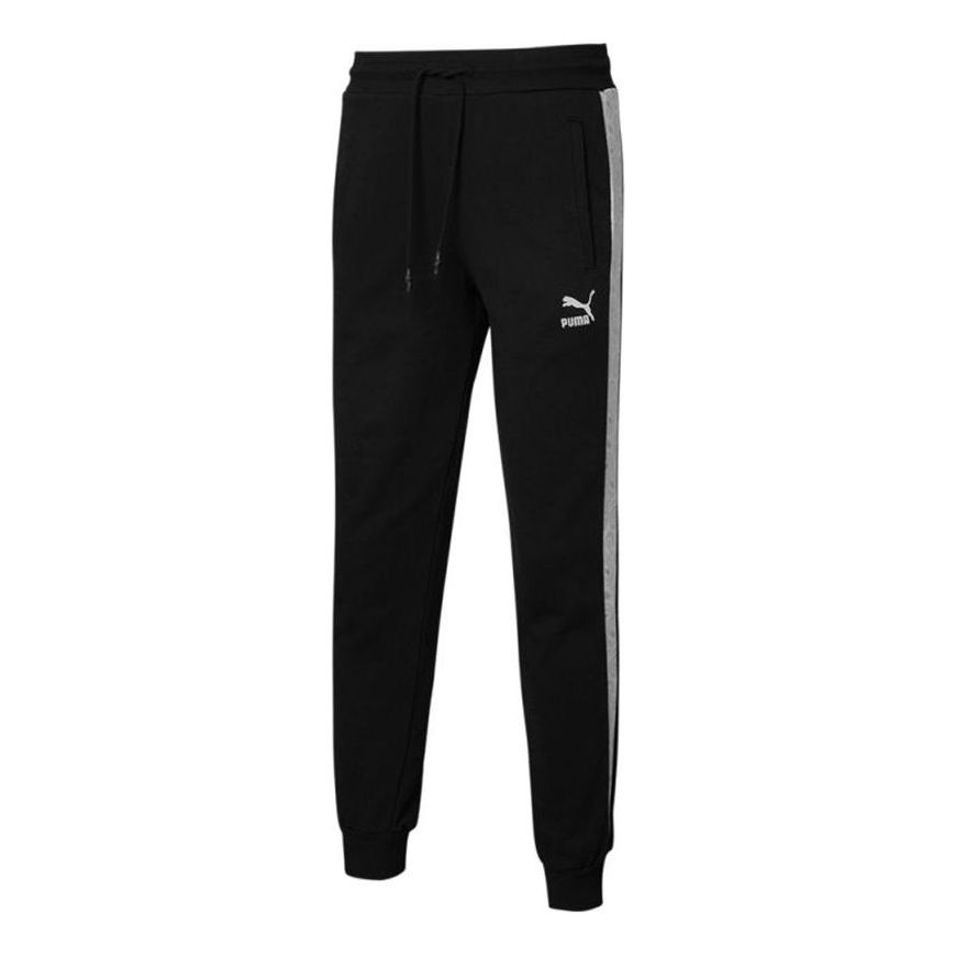 Спортивні штани Puma Knit Pants with Side Tape чорний | 534982-01, 0