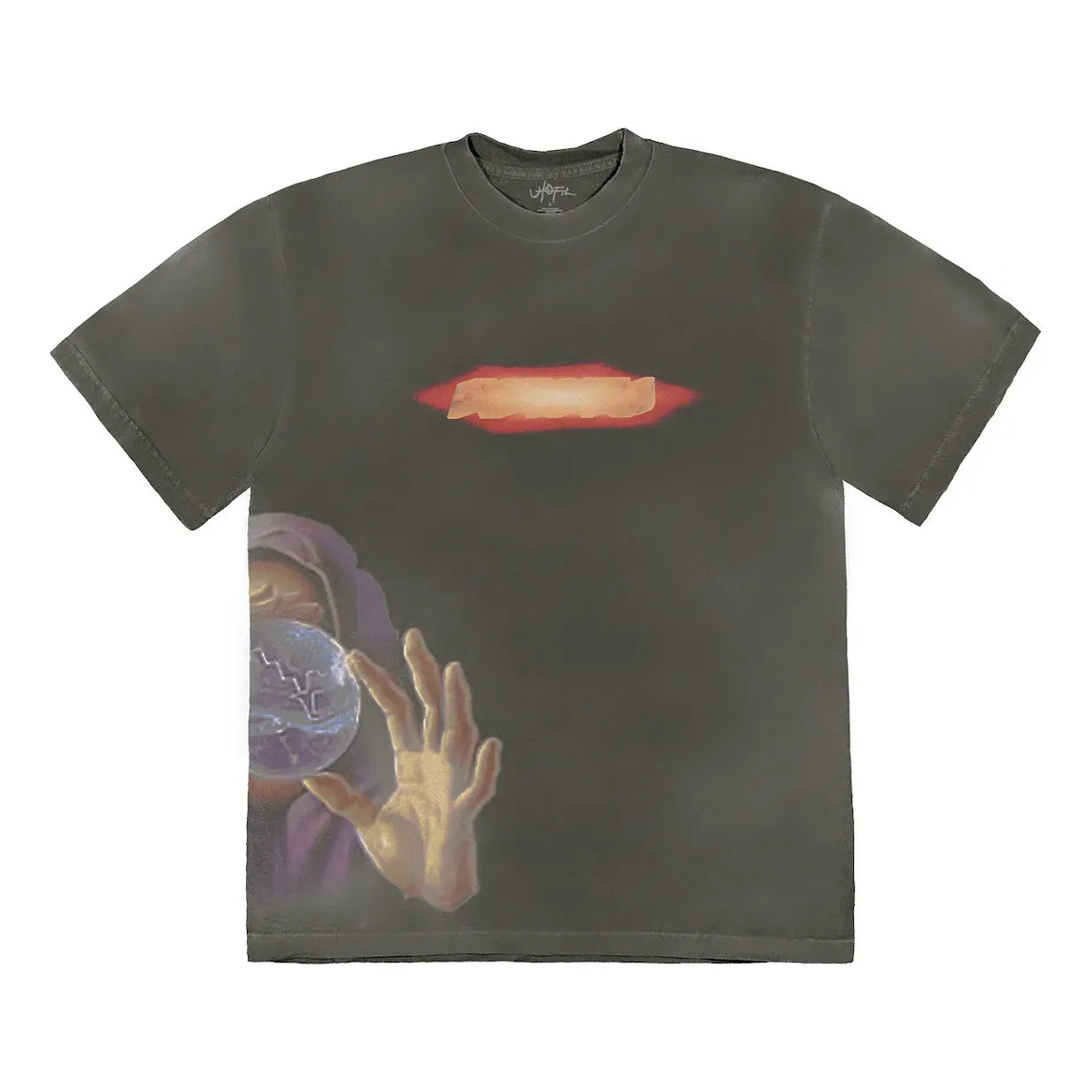 Футболка Cactus Jack by Travis Scott Travis Scott Screwed Up Graphic Tee Сірий | TSUT-SS07, 0