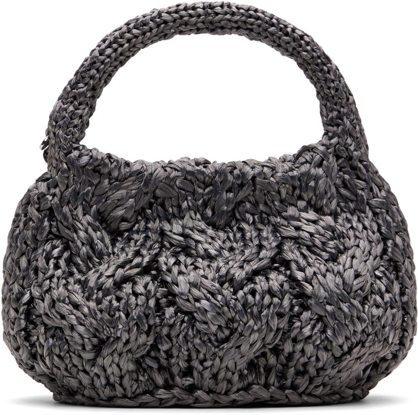Сумочка JW Anderson JW Anderson Small Cable Knit Bag чорний | HB0726-FA0445
